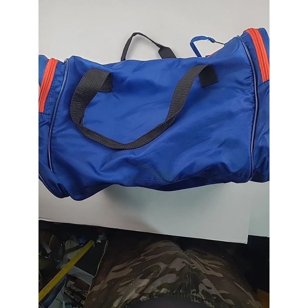 VINTAGE BUD LIGHT BEER DUFFEL‎ BAG handbag gym tote ANHEUSER BUSCH Advertising
